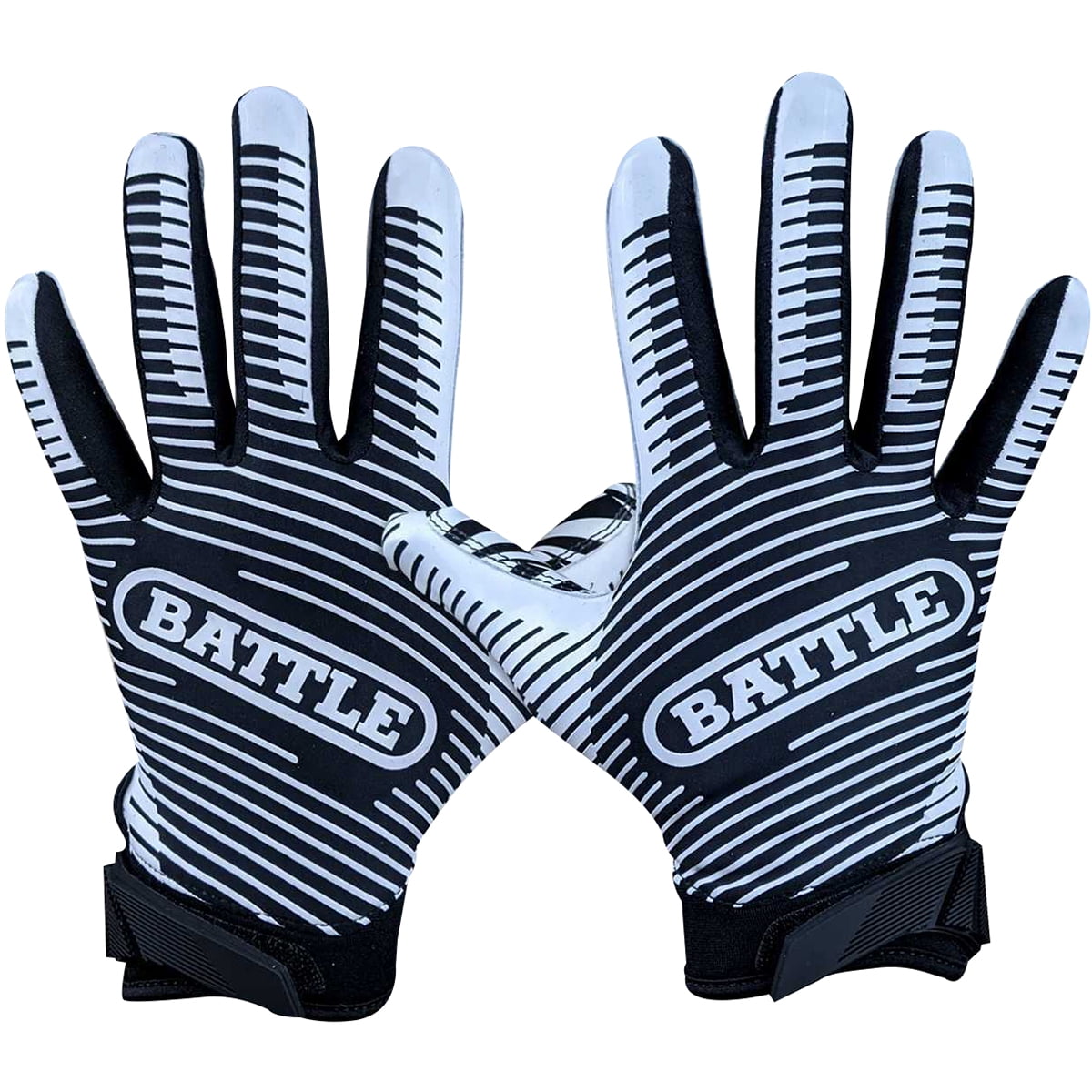 Battle Sports Kaleidoscope Doom 1.0 Adult Football Receiver Gloves - Large