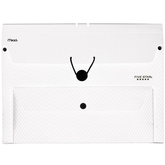 Five Star® 7Pkt File + Storage Expanding File White