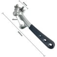 thumbnail image 2 of Bung Wrench for 55 Gallon Drums and 5 Gallon Buckets, Durable Drum Wrench and Bucket Opener Tool (2PCS), 2 of 7