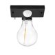 thumbnail image 4 of Lámpara de pared solar retro Luces de bombilla solar ABS para decoración de jardín de corredor de patio (B) Likrtyny Para estrenar, 4 of 6