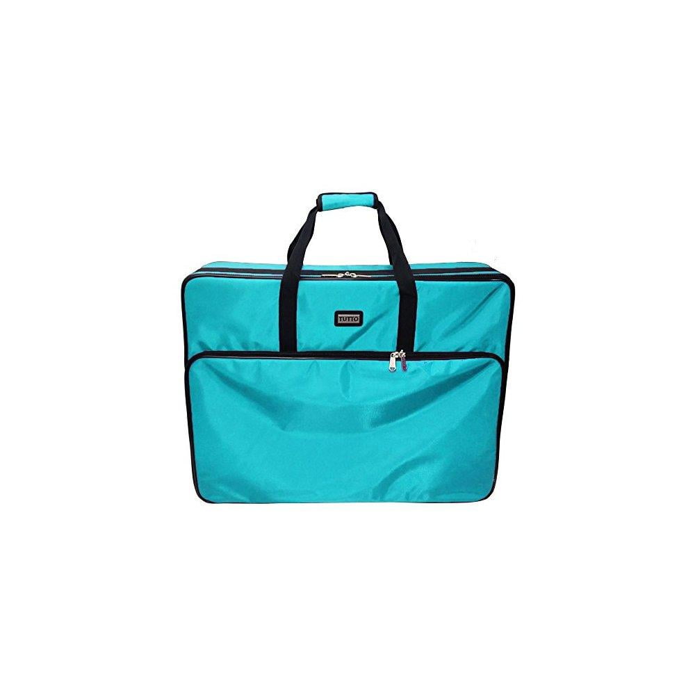 Tutto 28 Embroidery Project Bag In Turquoise by Tutto