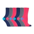 thumbnail image 1 of Gentle Grip - 6 Pairs Ladies Gentle Grip Non Elastic Socks, 1 of 2