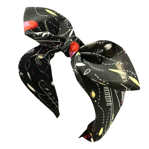 BKQCNKM Headbands for Women Headband for Washing Face Women's Crystal Headband Fabric Hairband Head Wrap Hair Band Accessories Headbands, Black One Size