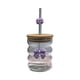 thumbnail image 1 of Vaso De Cristal Con Lazo Bonito Vaso De Cristal Con Lazo Vaso De Agua Acanalado Retro Vaso De Café Helado Para Mujer Decoración Vaso De Cóctel Cumpleaños Para Mujer, 1 of 5