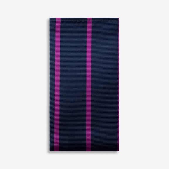 Twisted Purple Pocket Square