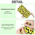 thumbnail image 4 of Cute Avocado Coffee Mat – Absorbent Microfiber Spill Mat with Kawaii Avocado Lover Illustration, Lightweight Dish Drying Pad for Fresh and Healthy Kitchen Use, 4 of 4