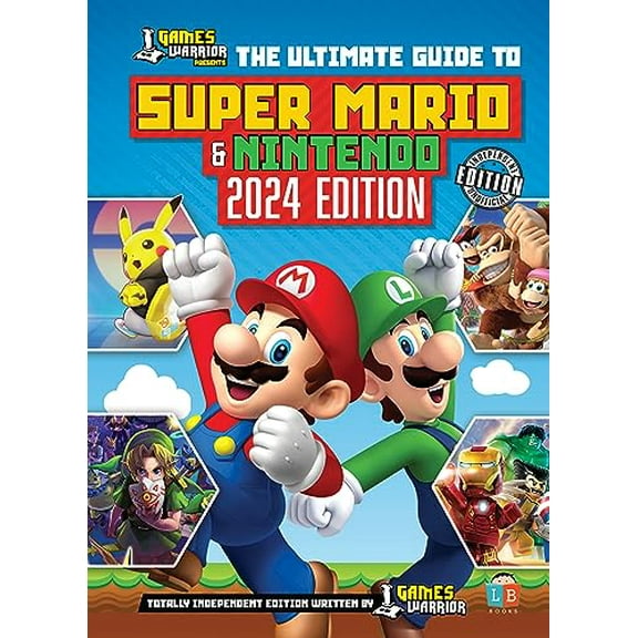 Pre-Owned Super Mario and Nintendo Ultimate Guide by GamesWarrior 2024 Edition Hardcover