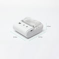 thumbnail image 3 of Portable Mini Thermal Receipt Printer USB & BT Connection 2 inches 57mm Wireless Printer High Speed with 1 Roll Paper Inside Compatible with iOS Android Windows for Restaurant Sales Retail S, 3 of 7