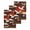 Brown, variant on Japanese Style Kitchen Dish Towels for Drying Dishes Set of 2, Modern Cranes Cherry Flower Wave Red Brown Waffle Weave Microfiber Hand Tea Bathroom Towels Quick Dry & Absorbent Towel 12x12