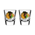 thumbnail image 1 of 2 VERRE À SHOT SOUS LICENCE OFFICIELLE LNH CHICAGO BLACKHAWKS, 1 of 2