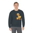 thumbnail image 5 of TSmartArt @ Walmart. Peeking Ducks Heavy Blend™ Sweatshirt. Unisex Teen Adult Pullover, 5 of 9