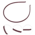 thumbnail image 2 of 1 Pc Classic Fashion Frosted Headband for Women for Girls 5.51"x4.72" Purple, 2 of 4