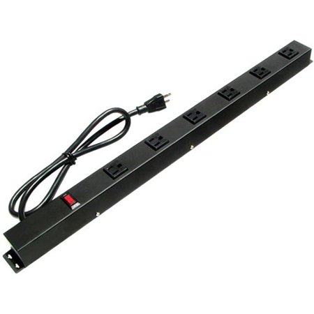 e-dustry dustry 2063V1 Metal E Strip Power inch 24 6 Outlet EPS