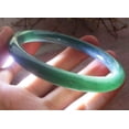 thumbnail image 4 of Green Natural A JADE Jadeite Circle Bangle Bracelet 57 mm 704026 TN, 4 of 12