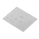 thumbnail image 1 of Accesorios de soldadura, plantilla de plantilla de reparación BGA Plantilla de red de reparación BGA Plantilla de plantilla de reparación BGA diseñada por expertos, 1 of 12