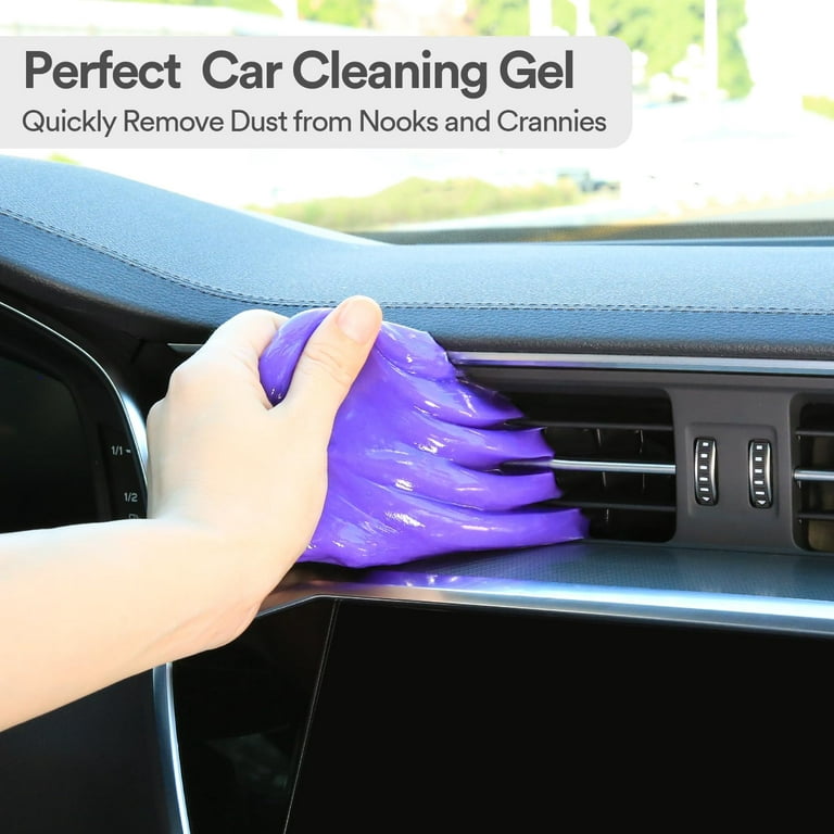 PULIDIKI Car Cleaning Gel Universal Detailing Kit Automotive Dust Car  Crevice Cleaner Slime Auto Air Vent Interior Detail Removal for Car Putty