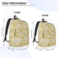 thumbnail image 6 of Wukai Cute Sunflower Paper Reusable Cosmetic bag,Travel Toiletry Organizer Capacity,Waterproof Puzzle Bags, 6 of 7