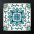 thumbnail image 2 of Wang, Melissa 20x20 Black Modern Framed Museum Art Print Titled - Mandala Zen VI, 2 of 5