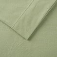 thumbnail image 2 of Comfort Classics Micro Fleece 3 Piece Green Sheet Set, Twin-XL, 2 of 6