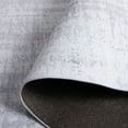 thumbnail image 6 of SAFAVIEH Tacoma Nelson Traditional Machine Washable Area Rug, Light Grey/Grey, 6' x 6' Round, 6 of 8