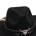 thumbnail image 4 of Dmsael Cowboy Hats Kids Toddler Cowgirl Hat for Boys Girls Child Baby Accessories Western Birthday Party Hat, 4 of 5