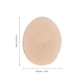 thumbnail image 2 of OUNONA 1 Set Wood Chips Tree Slices Khaki For Home Decor Students, 2 of 6