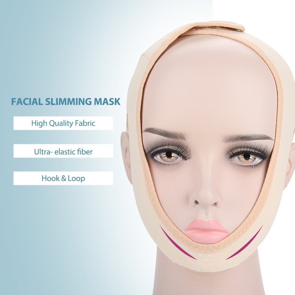 WALFRONT Facial Slimming Mask Slimming Bandages Facial Double Chin Care