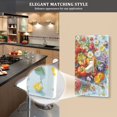thumbnail image 5 of Yayeee Toggle Light Switch Wall Plate 1-Gang 4.5"x2.7" Home Decorative Outlet Cover, Purple Floral Tomatoes, 5 of 7