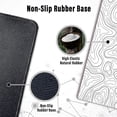 thumbnail image 5 of Alfombrilla de ratón grande para juegos con bordes cosidos, alfombrilla de escritorio minimalista con mapa topográfico, alfombrilla de ratón XL extendida con base antideslizante, alfombrilla, 5 of 5