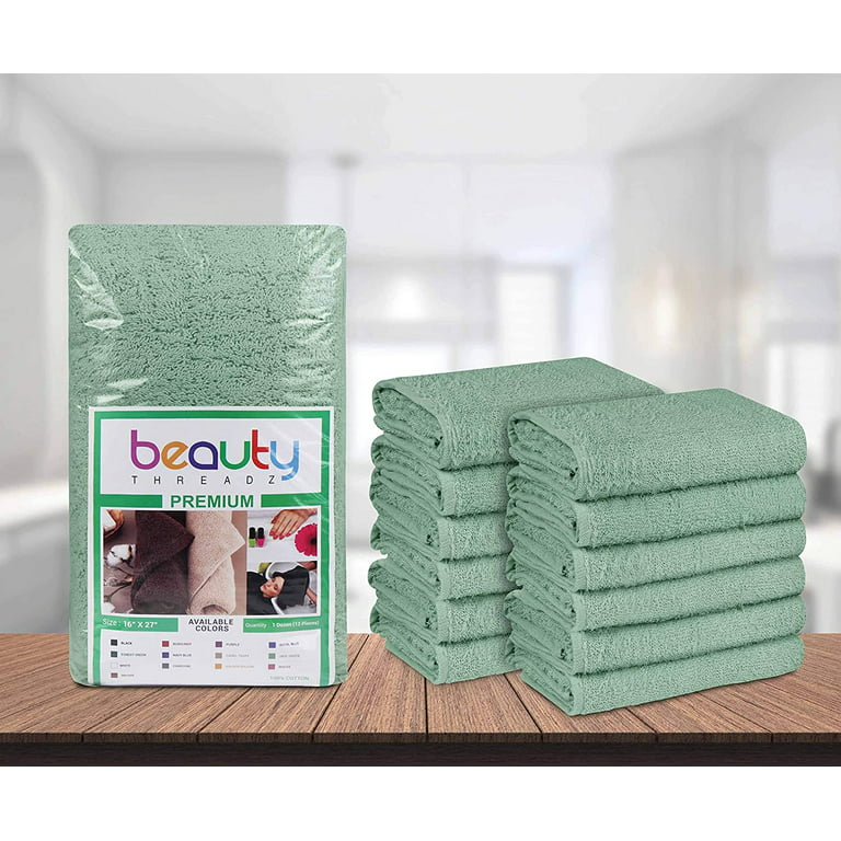 Color Safe Towels, Green Hand Towels