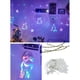 thumbnail image 2 of Lámpara de cortina de luces LED de hadas colgantes 8 modos dinámicos diferentes con diseño de alce Abanopi Cadena de lámpara, 2 of 7