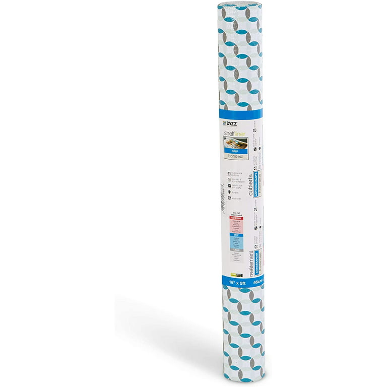 Smart Design Shelf Liner Bonded Grip - 18 Inch x 5 Feet - Non Adhesive,  Strong Grip Bottom, Easy Clean Drawer and Cabinet Protector - Home and  Kitchen - Beige Grid 