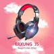 thumbnail image 1 of Auriculares estéreo LED para juegos con cancelación de ruido 4D Bass Surround Soft Orejeras para para PS5 PC Laptop Tablet Juegos de computadora Negro y rojo CUTICAT Auriculares para juegos, 1 of 8