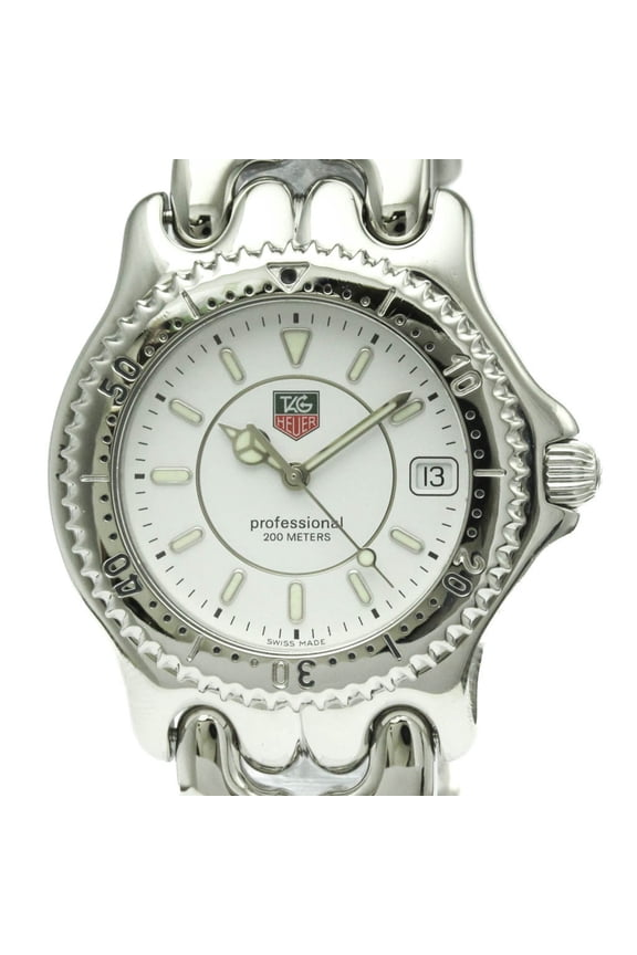 Pre-Owned TAG HEUER Sel Professional 200M Steel Quartz Mens Watch WG1110 Polished