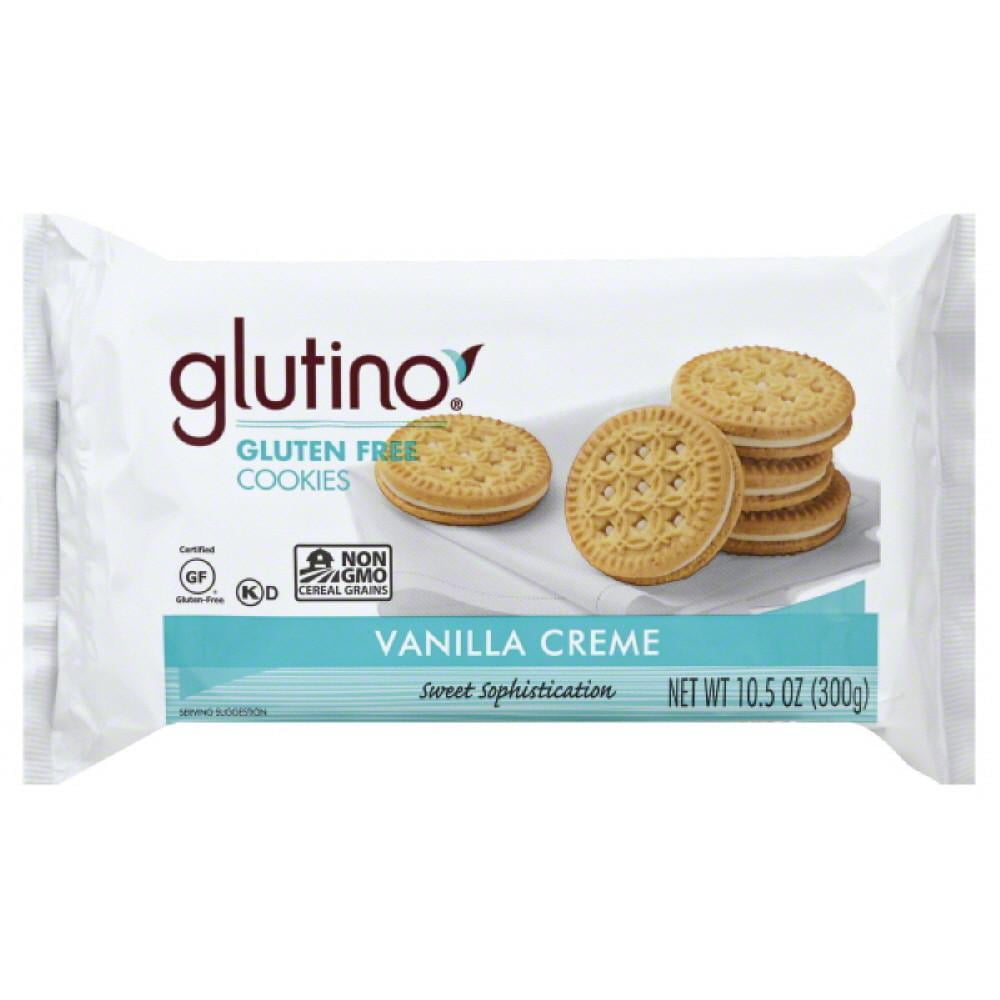 Glutino vanilla creme cookies, 10.6 oz (pack of 12)