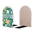 thumbnail image 2 of Naloa Happy Mother's Day1 2 Pcs Bookend Large Capacity Office Book Ends for Home Office Library School Study Decoration, 2 of 8