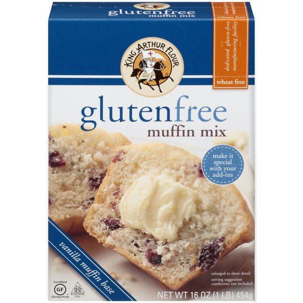 King Arthur Flour Gluten Free Muffin Mix 16 Oz (Pack of 6) Walmart