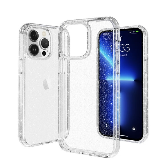 for iPhone 14 Pro Max Crystal Clear Case, Rugged PC Back & TPU Bumpers [Not Yellowing Technology] Heavy Duty Full Body Protective Case for 14 Pro Max Women Men, White