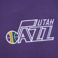 thumbnail image 4 of Men's Mitchell & Ness Purple Utah Jazz  Team OG 2.0 Vintage Logo Fleece Pullover Hoodie, 4 of 6