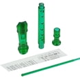 thumbnail image 2 of Flûte à Bec Soprano Flûte Descendante Flûte à Bec 8 Trous ABS Clarinette Style Allemand Flûte Tonalité Do avec Tableau de Doigtage Instructions Transparent Lot de 3 (Vert Rouge Jaune), 2 of 5