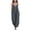 Gray, variant on Women's Plus Size Maxi Wrap Dress - V-Neck Sleeveless Cotton Casual Summer Black XXL