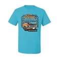 thumbnail image 2 of Ford Mustang Mach 1 Horse Power Classic Racing | Mens Cars and Trucks Graphic T-Shirt, Light Turquoise, X-Large, 2 of 4