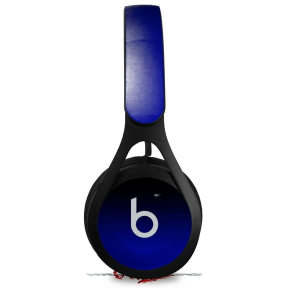 Skin Decal Wrap for Beats EP Smooth Fades Blue Black HEADPHONES NOT INCLUDED