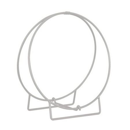 - Uniflame 36 in. Stainless Steel Log Hoop - 1/2 in. Solid Stock