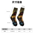 thumbnail image 3 of Goofa Roblox Printed Men's Crew Socks, Soft Durable Breathable Moisture-Wicking with Odor Control Cotton socks, 3 of 6