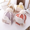 thumbnail image 4 of 1-4 Years Big Kids Trapper Winter Hat with Earflap, Boys Girls Warm Pilot Russian Hat(Faux Fur, One Size), 4 of 8