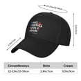 thumbnail image 5 of Jesus Make America Godly Again Baseball Cap Adjustable Trucker Sun Hat Outdoor Sport Casquette Hats for Men Women Black, 5 of 7