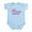Sky Blue, variant on CafePress - Drama Queen Baby Light Bodysuit - Baby Light Bodysuit, Size Newborn - 24 Months