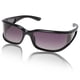 thumbnail image 1 of Gafas de sol para motocicleta Unique Bargains, lentes oscuros grises, marco negro, tri-acetato de celulosa, PC UV400, 1 of 6
