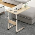 thumbnail image 1 of Table de Chevet Réglable en Hauteur - Table d'Appoint avec Roues Verrouillables, Bureau Mobile en Bois Polyvalent, 1 of 2